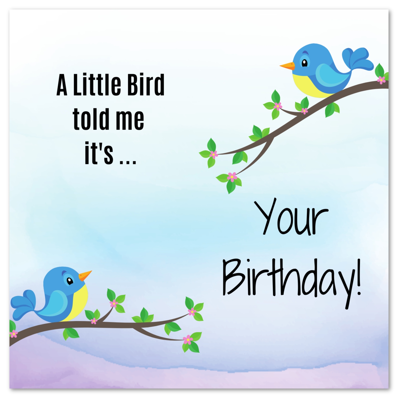 printable birthday card free pdf