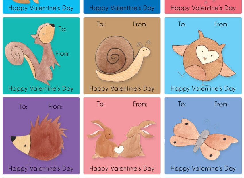Free Printable Kids Valentine Cards Little Girl s Pearls