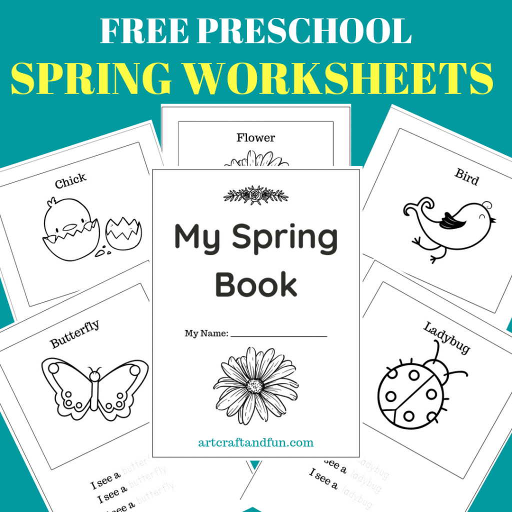 spring worksheets for preschoolers