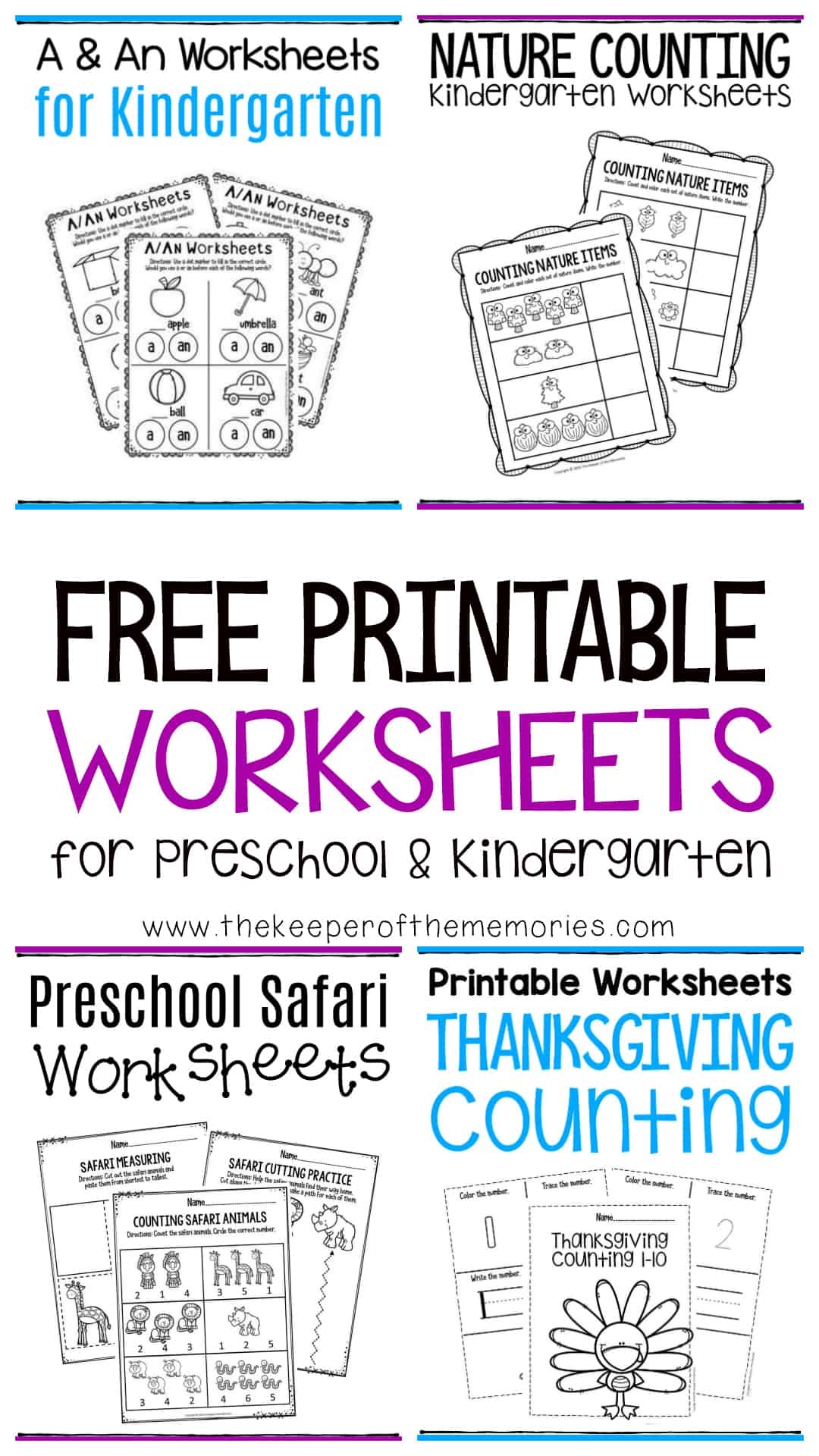 preschool printable worksheets free