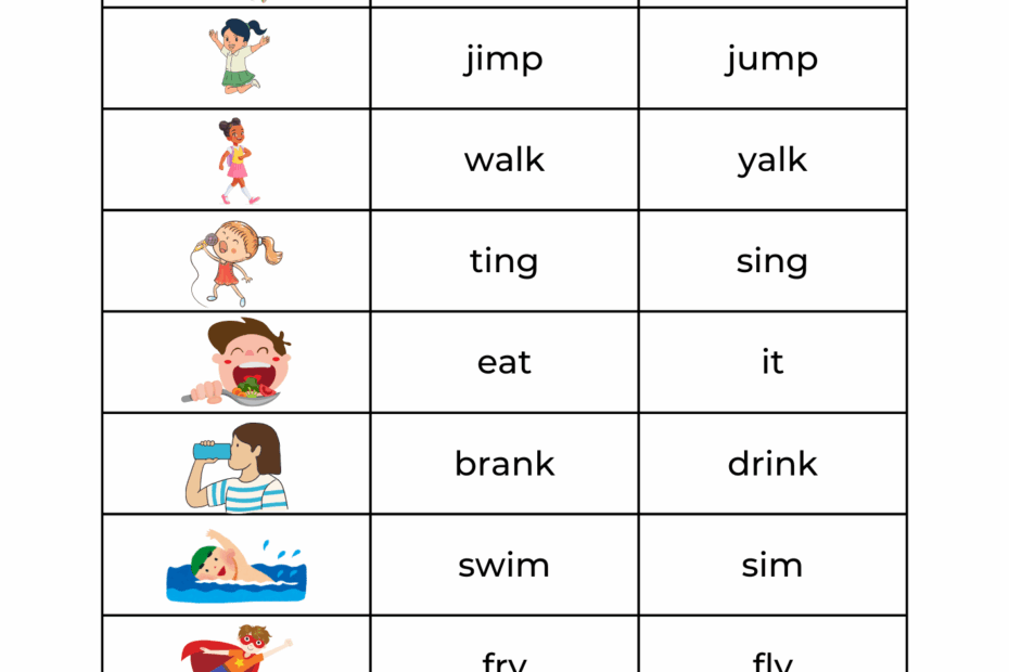Grade 1 Spelling Worksheets Games4esl