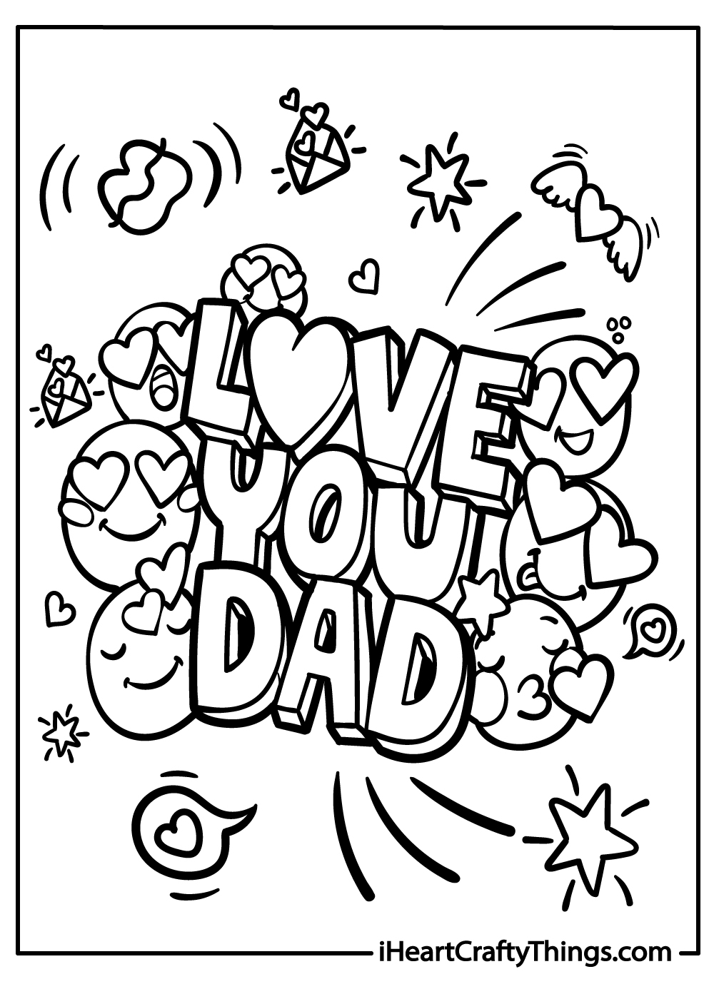 Happy Birthday Dad Coloring Pages 100 Free Printables Worksheets Library