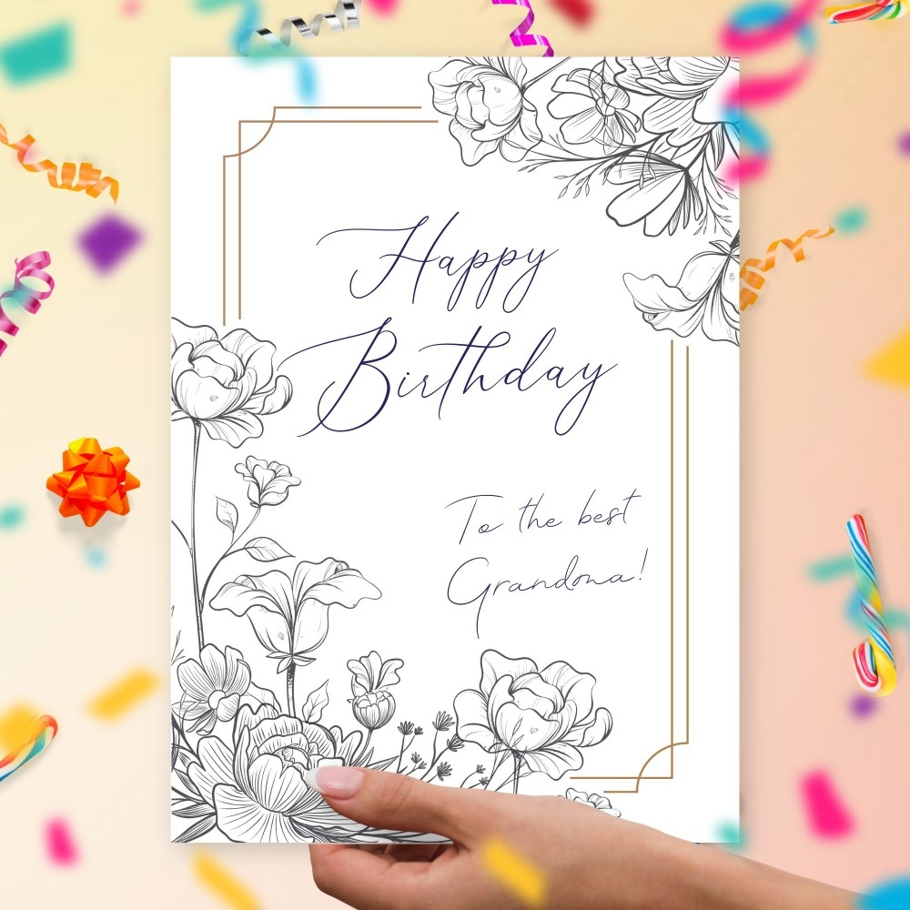 printable birthday card grandma