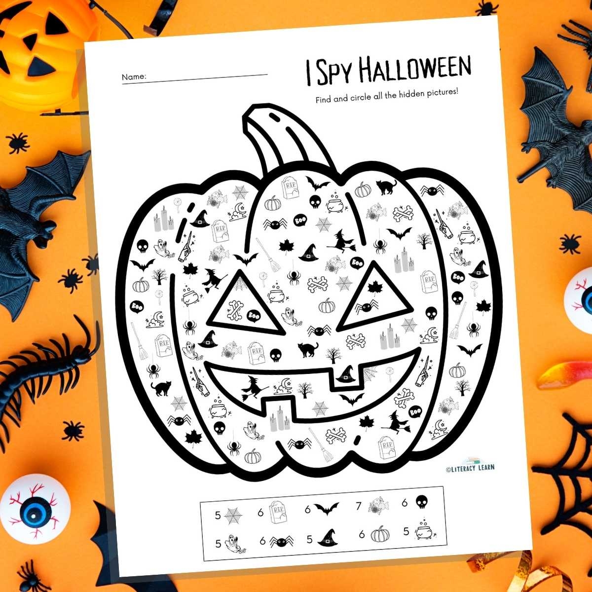 free printable halloween worksheets