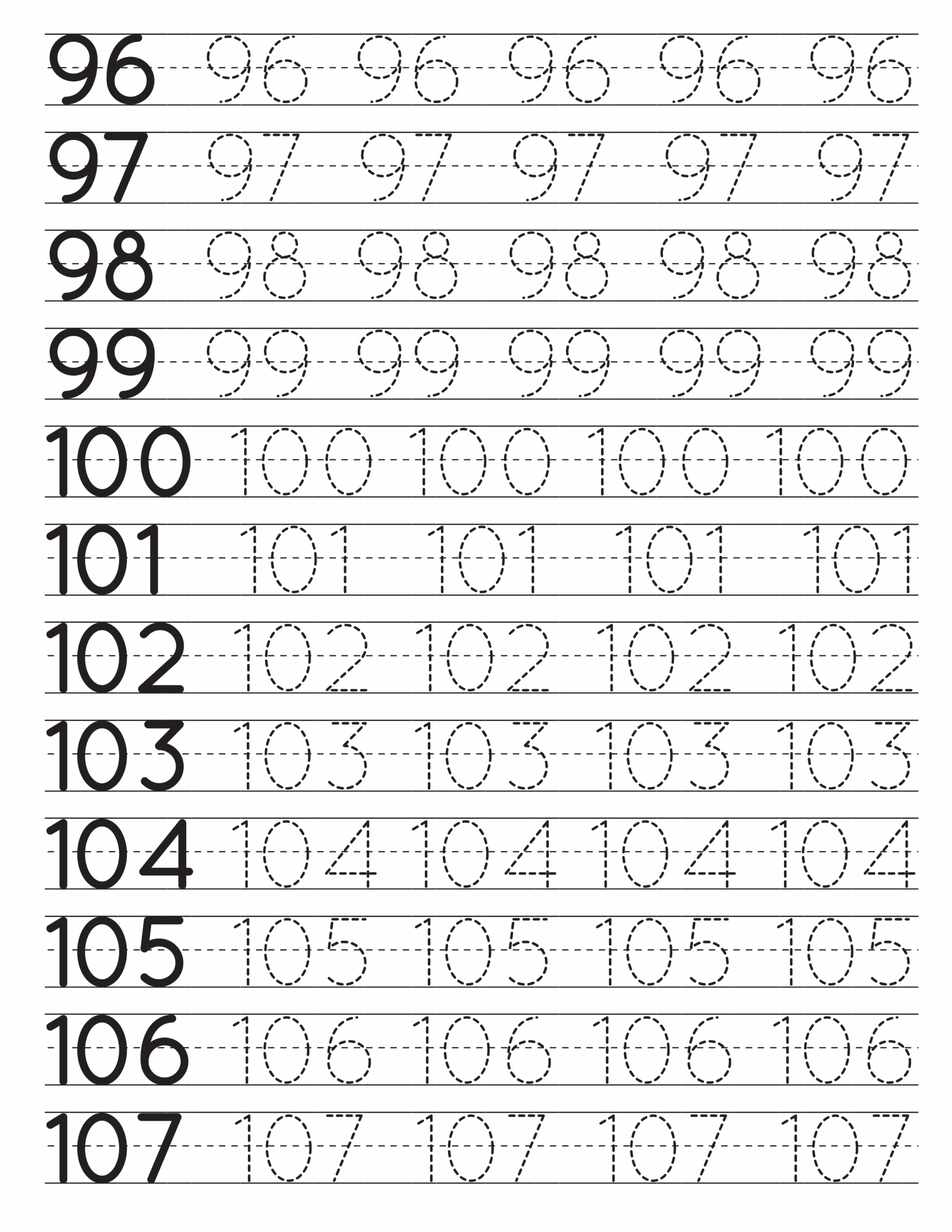 Learn Numbers 0 To 100 Fun And Easy Handwriting Practice 