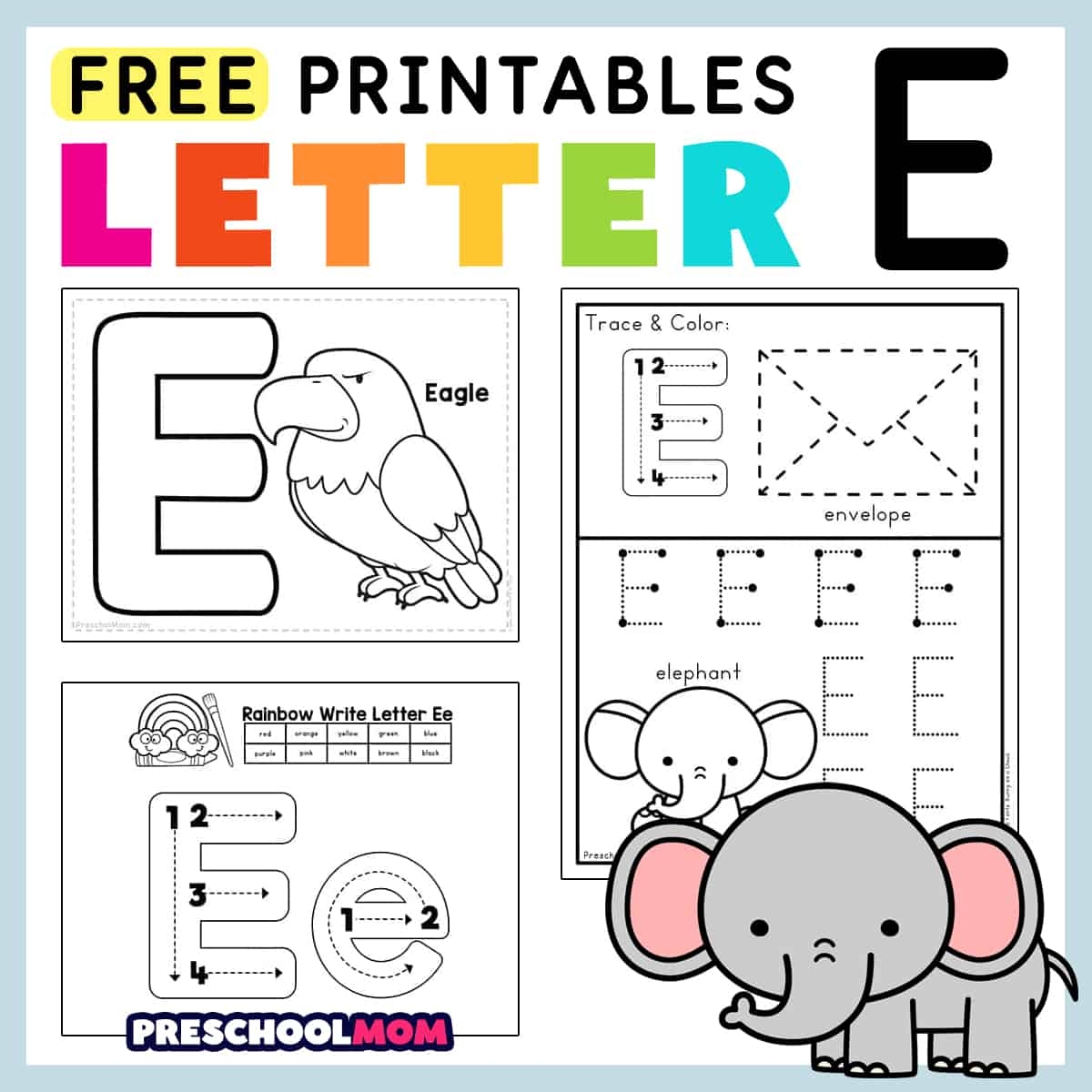 prek printable worksheets