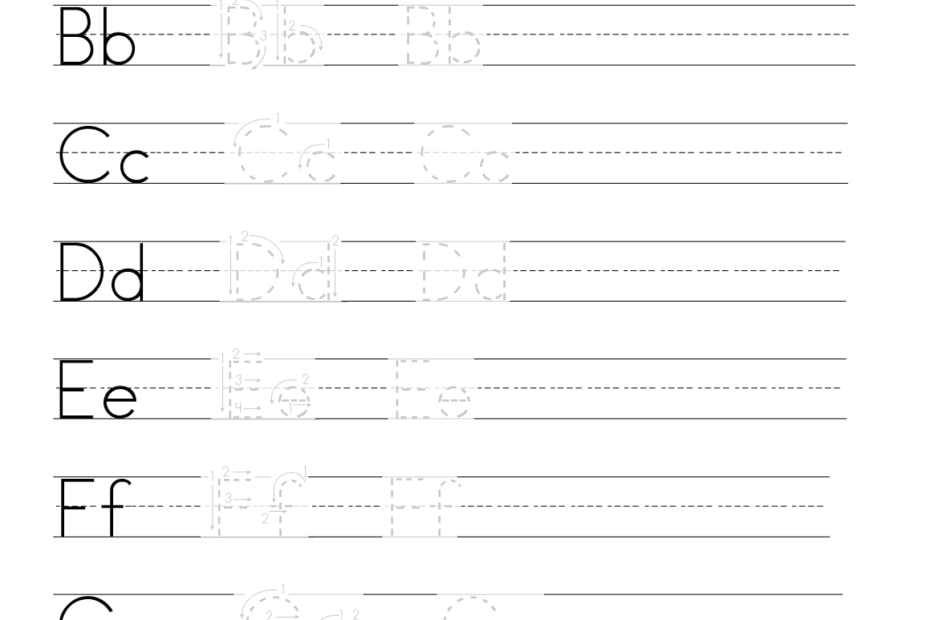 Letter Practice For Preschoolers Activity Shelter Writing Worksheets Library