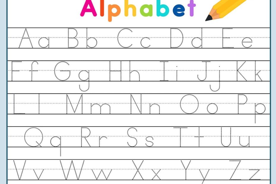 Letter Tracing Worksheets Superstar Worksheets