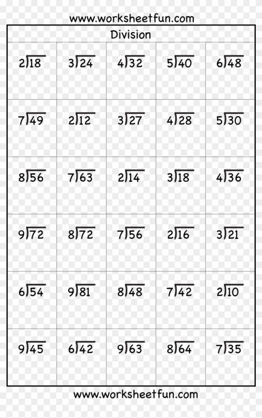 Math Worksheets Printable PDF Multiplication And Division Mom Worksheets Library