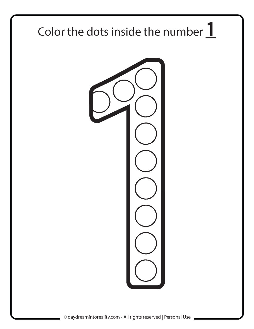 Numbers 1 To 10 Worksheets Free PDF Printables Tracing Mazes Games And More Daydream Into Reality