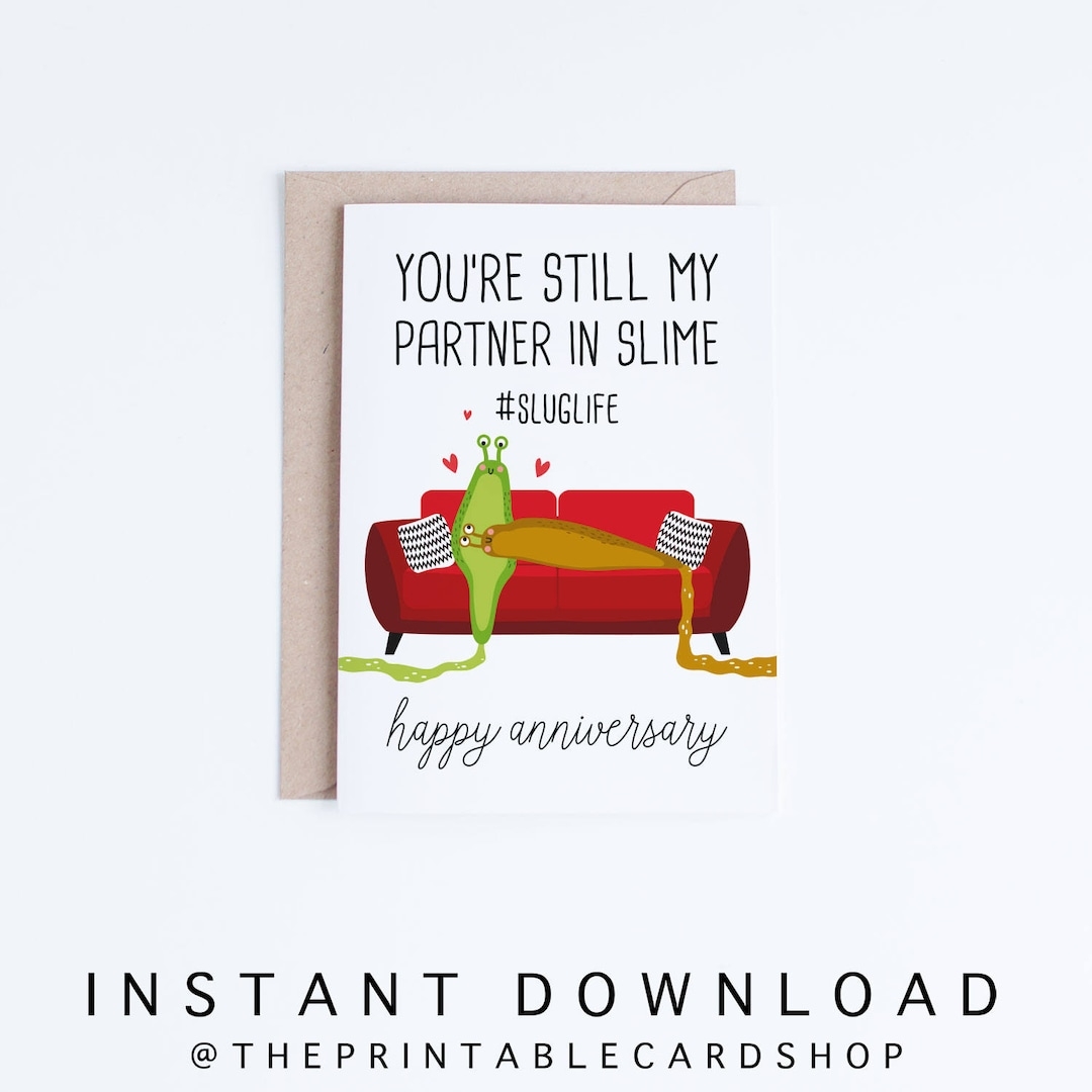 printable anniversary cards free funny