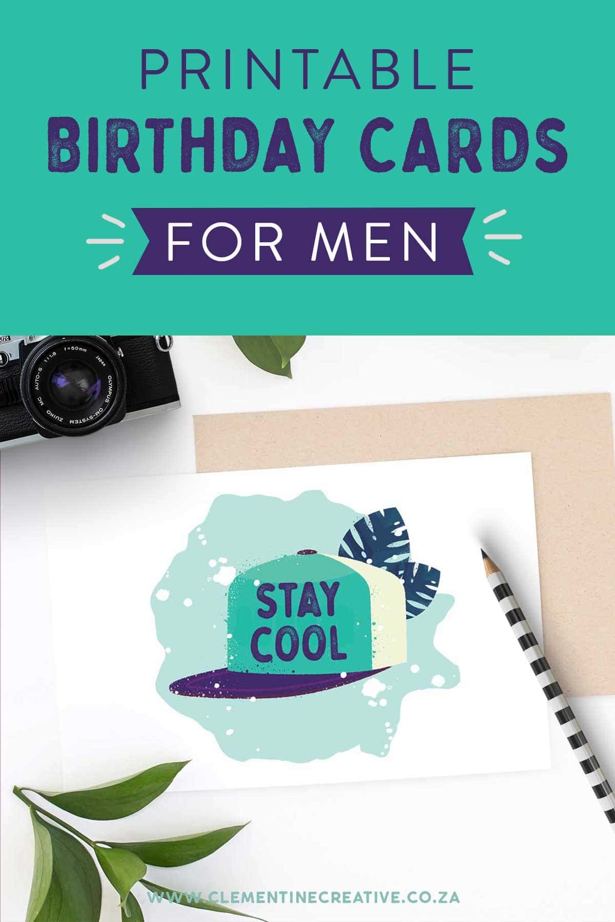 printable birthday cards free for him