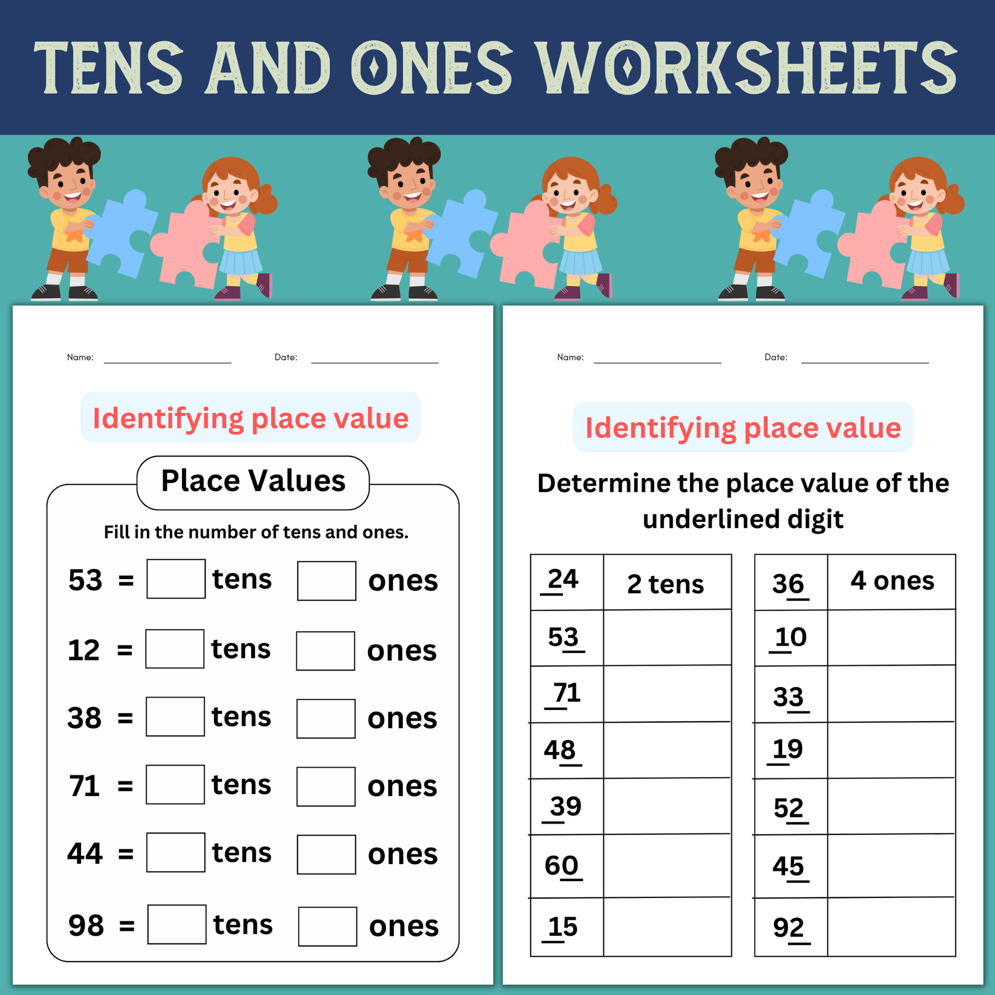 grade 1 math worksheet