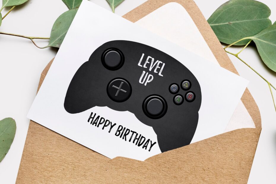 Printable Video Game Birthday Card For Gamers Instant Download Birthday Card For Teen Boys Nerdy Birthday Cards Funny Cards For Boyfriend Etsy