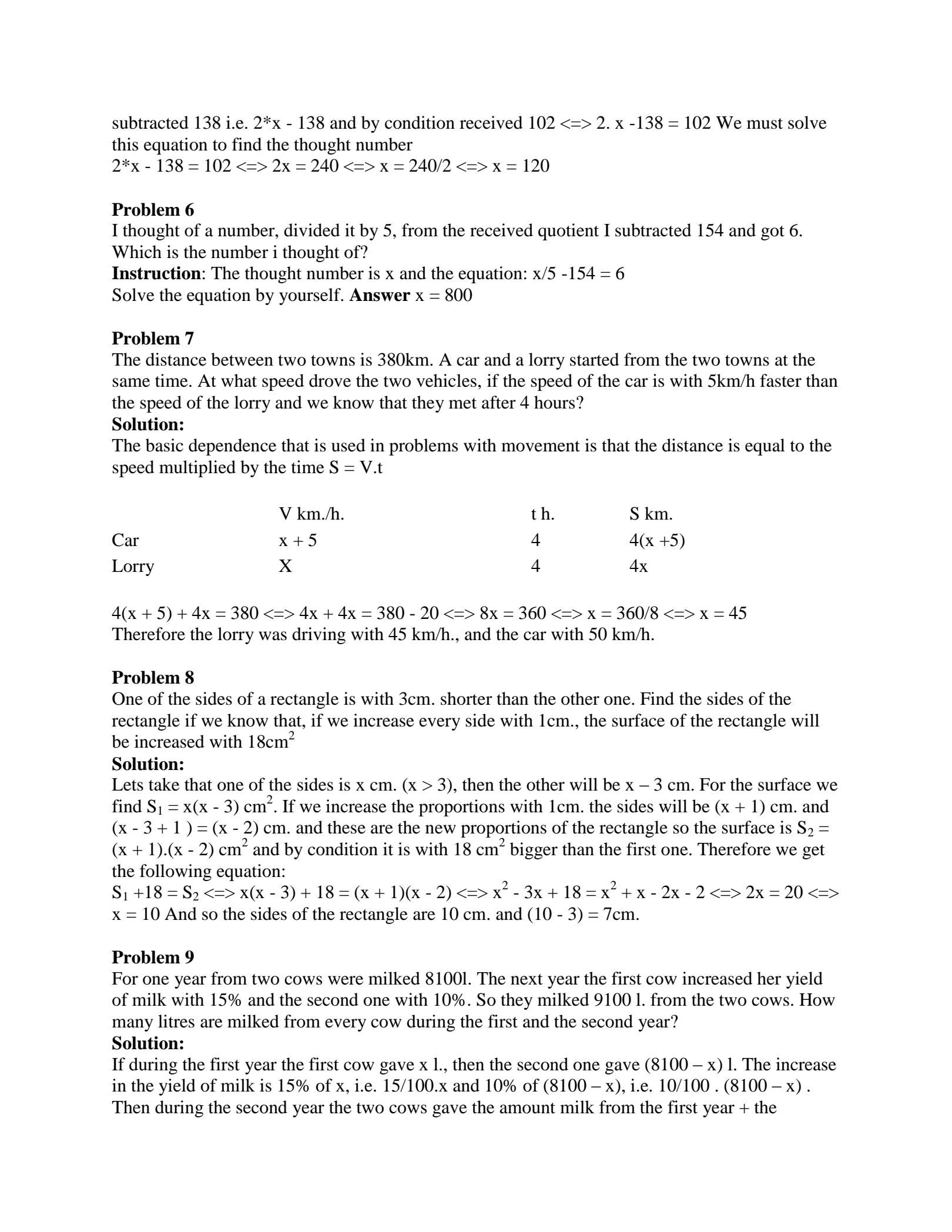 QUADRATIC WORD PROBLEMS Worksheets Library Worksheets Library