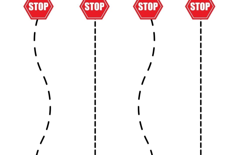 Scissor Skills Cutting Worksheet For Kids