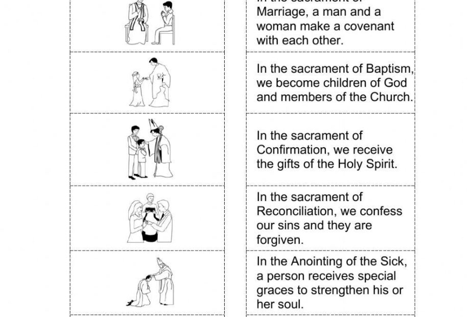 Seven Sacraments Worksheet Teach Learn And Explore The Sacraments