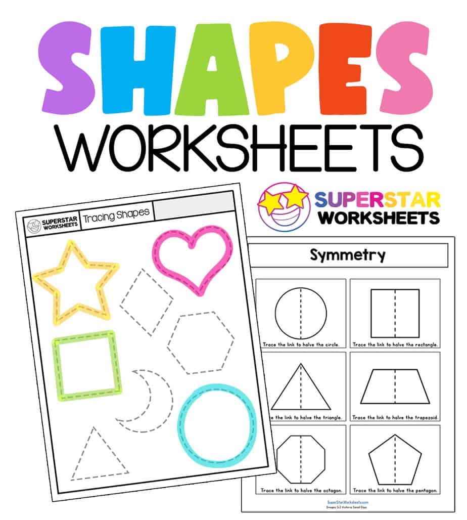 preschool shapes worksheet