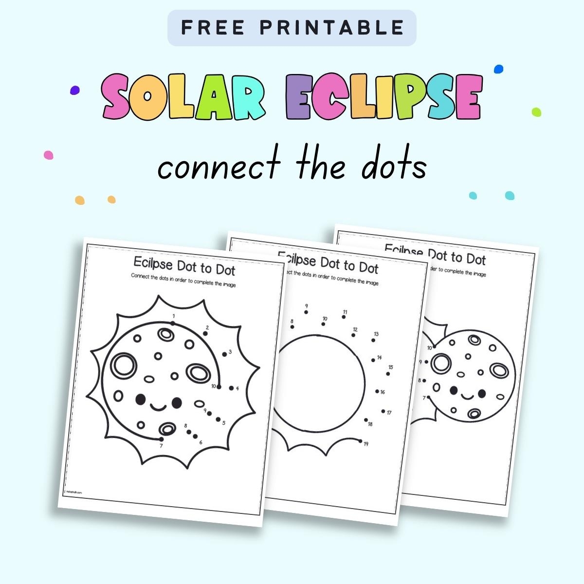 solar eclipse worksheets for kids