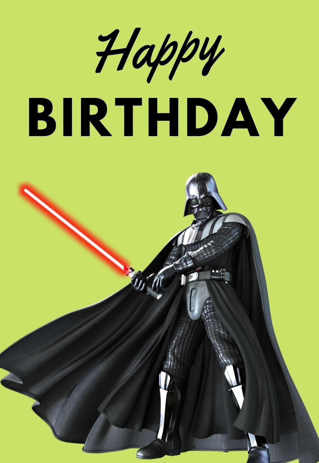 printable birthday card star wars