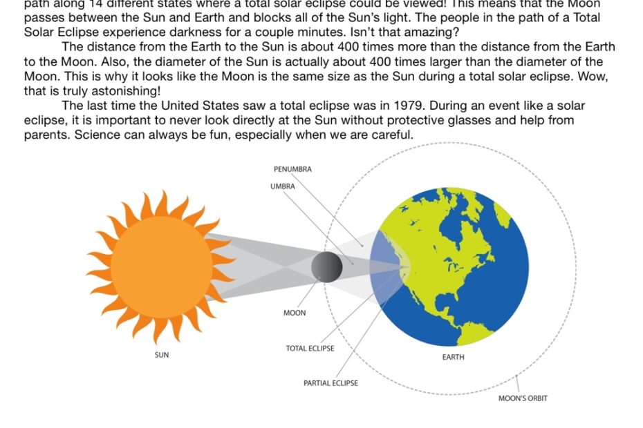 Total Solar Eclipse Worksheet Have Fun Teaching