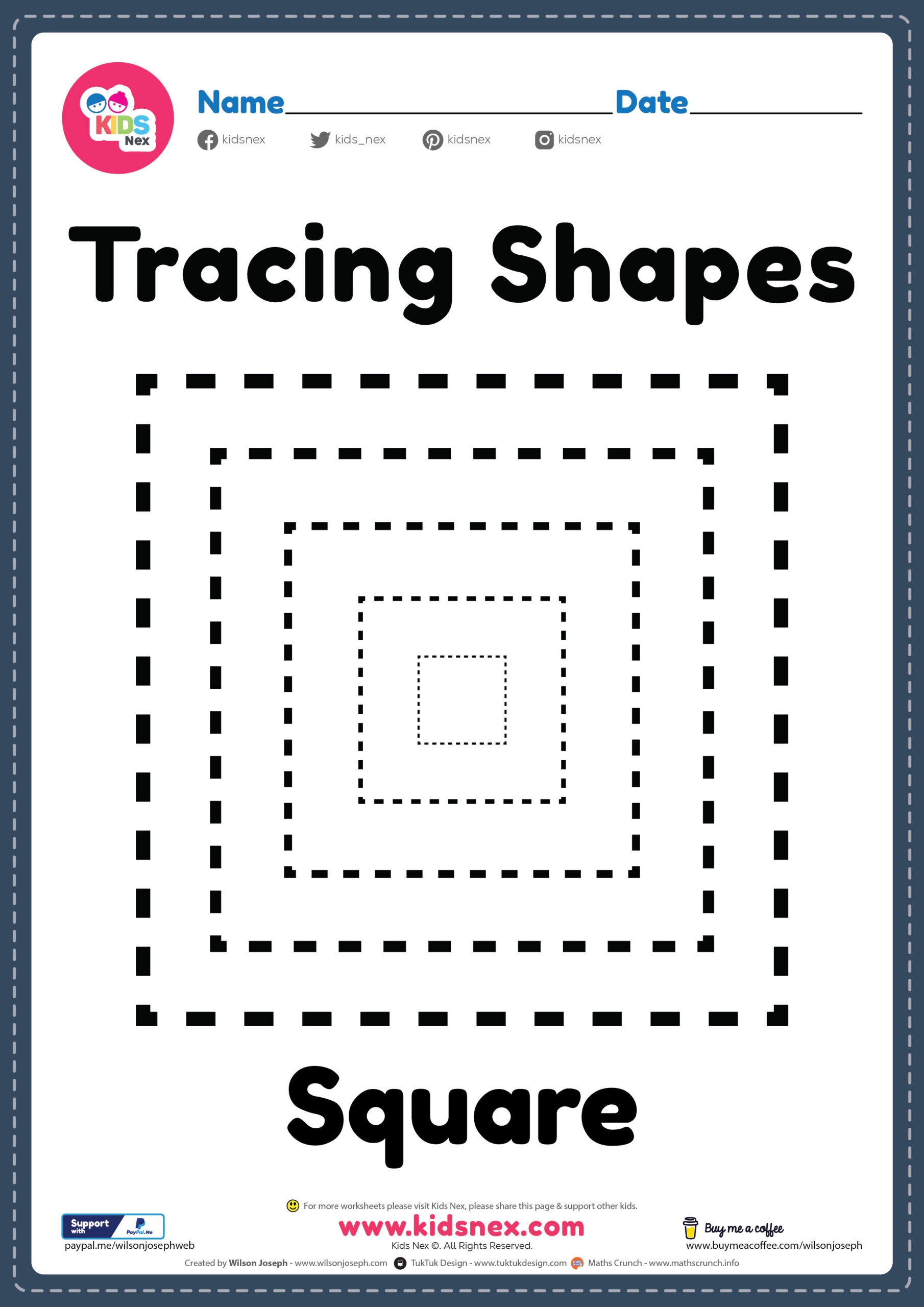 square worksheet
