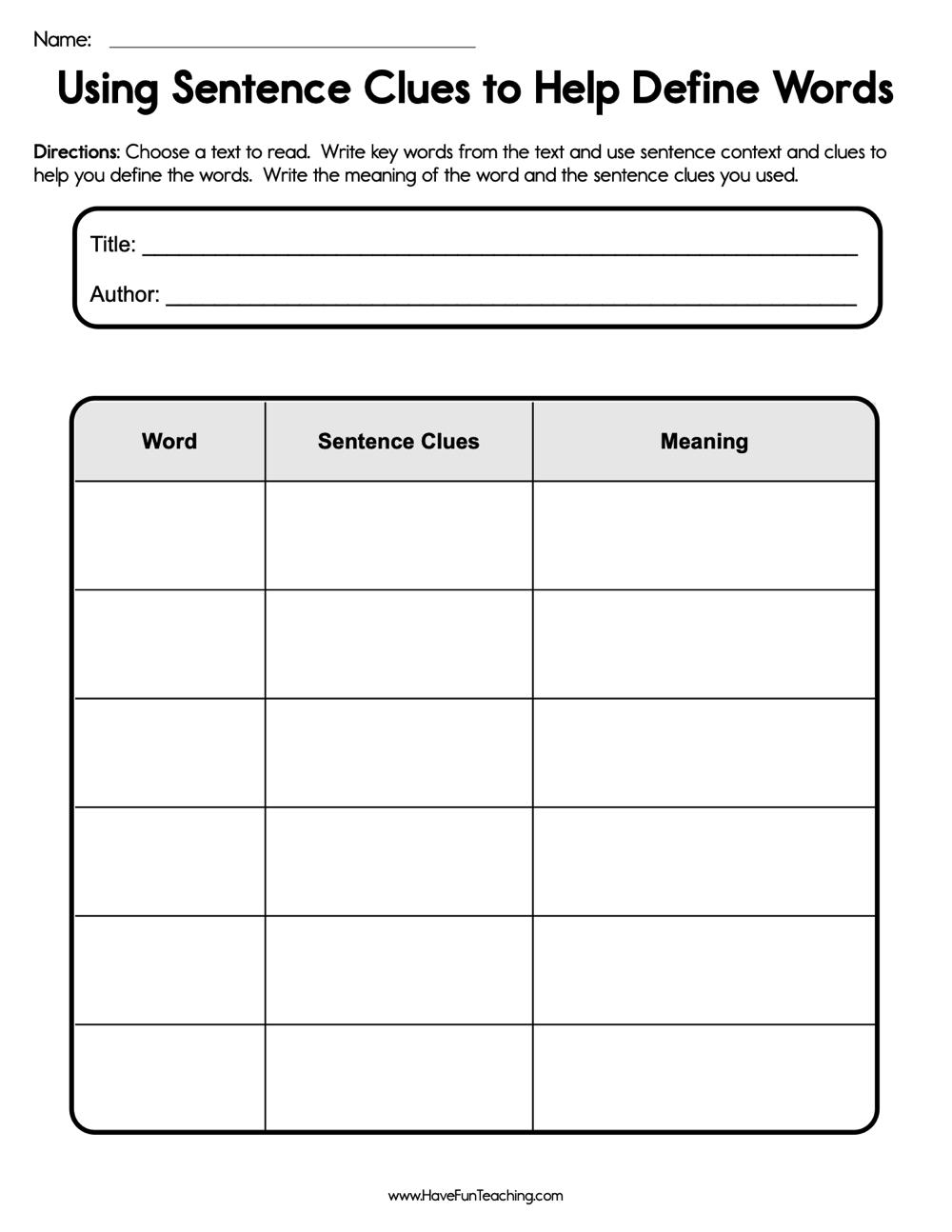 define worksheet
