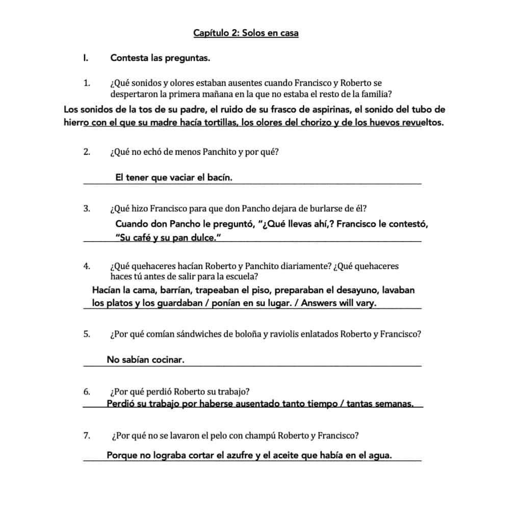 Vocabulary And Quizzes For Senderos Fronterizos Best PowerPoints For Spanish U0026 French